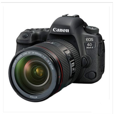 佳能 Canon EOS 6D Mark II 单反相机 单镜头 配 24-105 IS USM 二代 （计价单位：套）