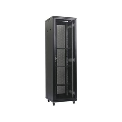图腾toten 机柜G3.6632机房辅助设备600.600.1600mm，黑色，含2块托盘，一组4位风扇，1条PDU，螺丝，内六角扳手